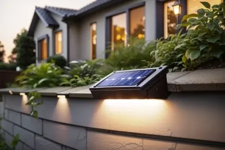 Boundary Outdoor Solar Gutter LED Lights