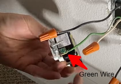 Replacing a GFCI Outlet green wire