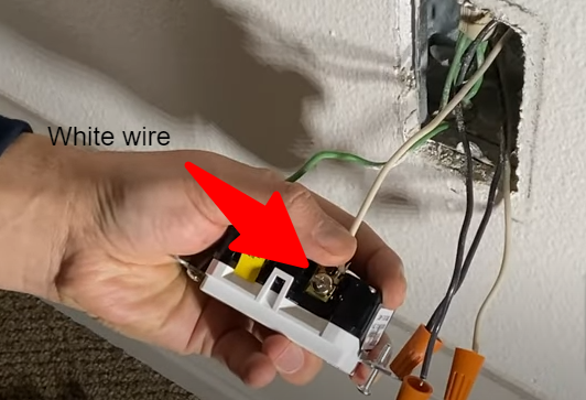 Replacing a GFCI Outlet
white wire